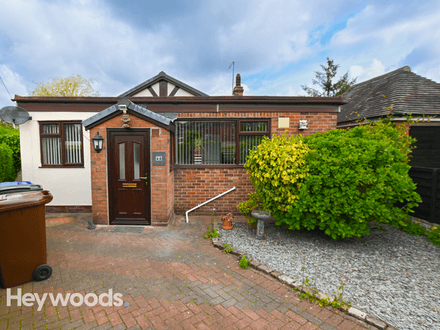 Two bedroom detached bungalow in Hartshill, Stoke on Trent 